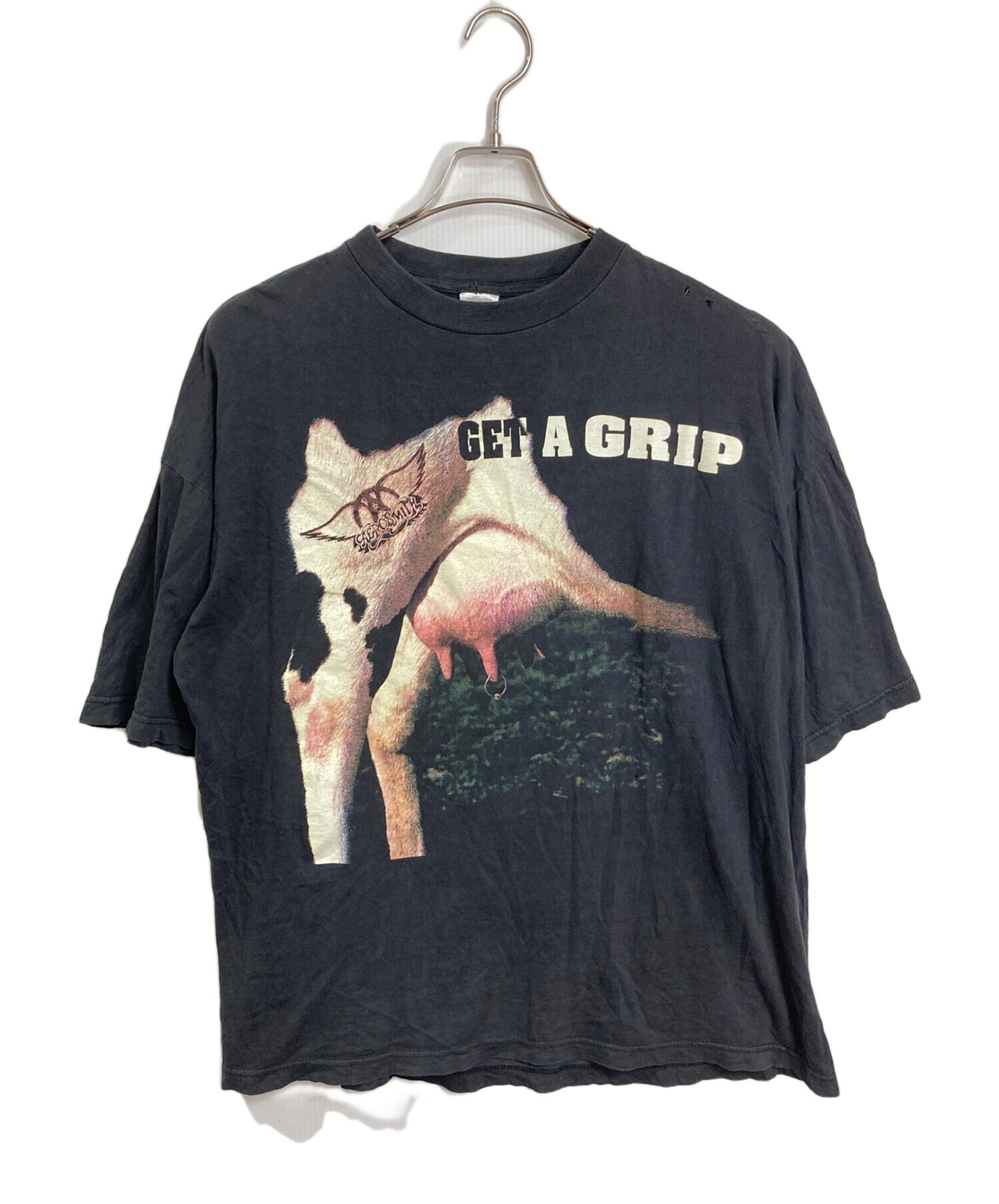 GET A GRIP グラフィックTシャツ AEROSMITH / エアロスミス】GET A GRIP Tシャツ|ロックの歴史を肌で