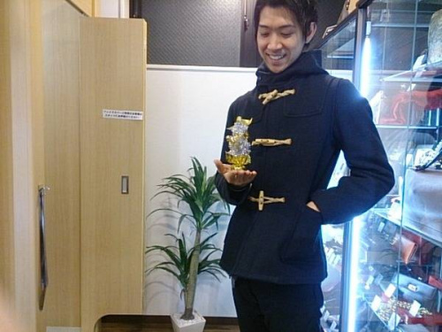 トップスのPコート