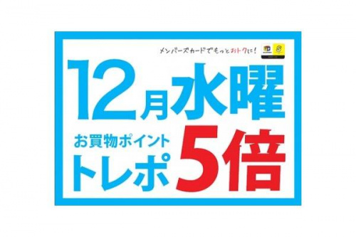 お年玉のポイント5倍