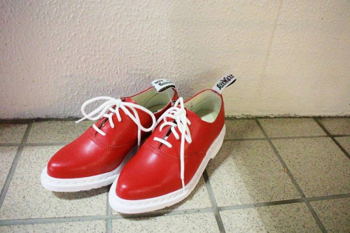 ドクターマーチンのレザーシューズ