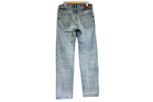 #HYSTERIC GLAMOUR＃ヒステリックグラマーの＃ﾃﾞﾆﾑﾊﾟﾝﾂ＃SOR加工＃ｽﾄﾚｰﾄﾊﾟﾝﾂ