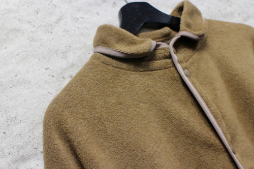 ポータークラシックのフリースシャツジャケット