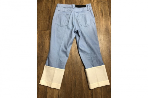 ロエベのファッシャーマンデニムパンツ