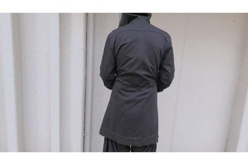 リックオウエンスのジップパーカー