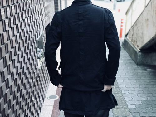 縮絨ジャケットのメンズ