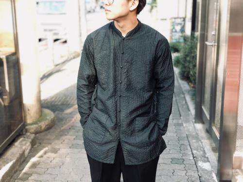 MIYAKE DESIGN STUDIO イッセイミヤケ シルクシャツ 54c6d2fafba042b274c74fb8f3d379