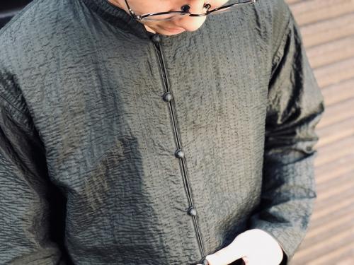 ASHA BY MDSのシルクチャイナシャツ