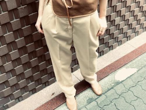 シーのWOOL SERGE TROUSERS