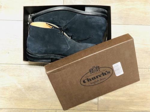 スウェードチャッカブーツのメンズ