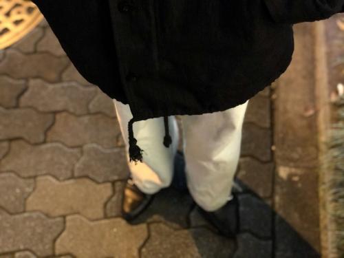 レーススリーブミリタリージャケットのレディース