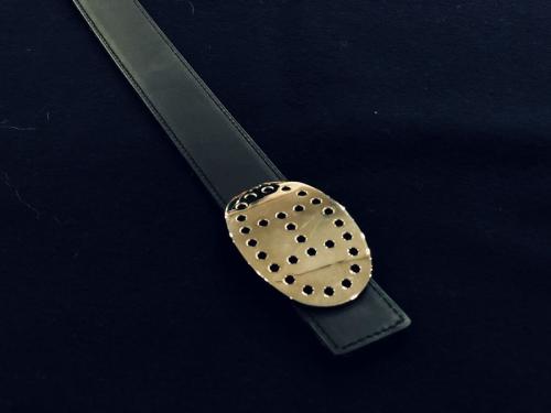 パンチングバックルベルトのレディース