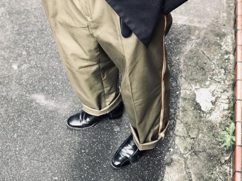 ミリタリースラックスのヴィンテージ