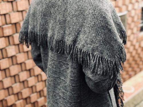 フリンジガウンコートのヴィンテージ