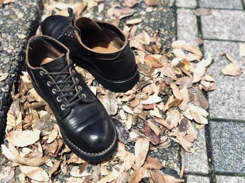 ハソーンのオックスフォードシューズ