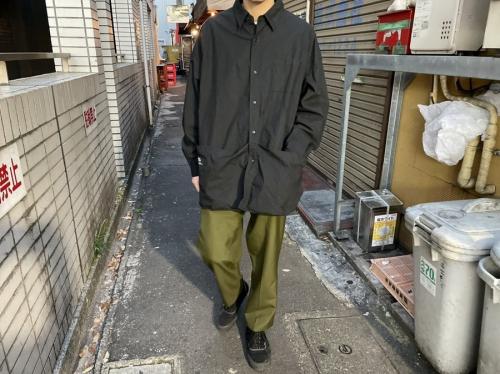 TOOL POCKET REGULAR COLLAR UTILITY SHIRTのメンズ