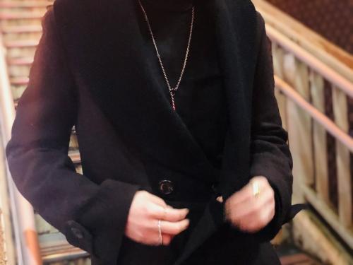 切替コートのレディース