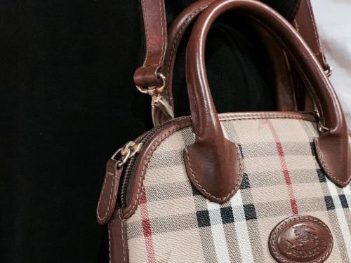 PVCノヴァチェック2WAYバックのレディース