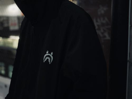 エイプのshark hood jacket/シャークフードジャケット