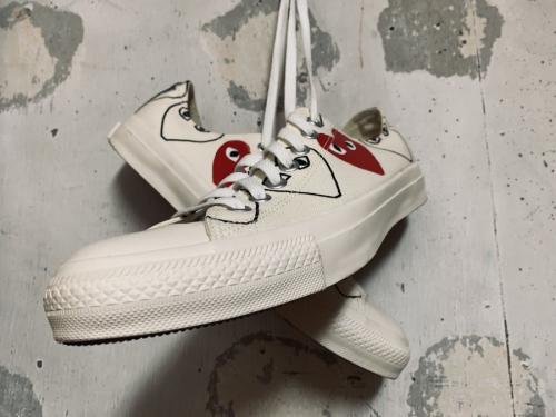 CONVERSE×PLAY COMME des GARCONSのコンバース×プレイコムデギャルソン