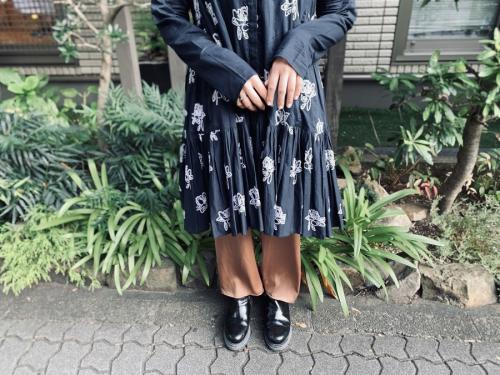 マーレットのCALIZA フラワー刺繍チュニックワンピース