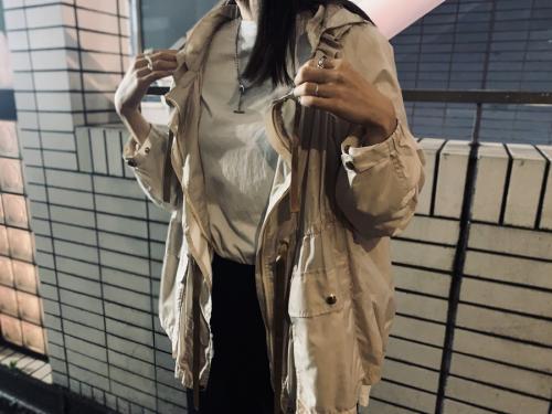 ティッカのギャザーブルゾン