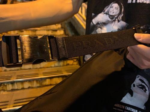 プラダのMARSUPIO ナイロンウエストバッグ