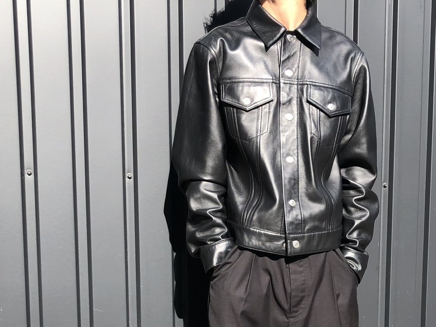 ACNE STUDIOS/アクネ ストゥディオズ】より20AW Leather Jacket Black