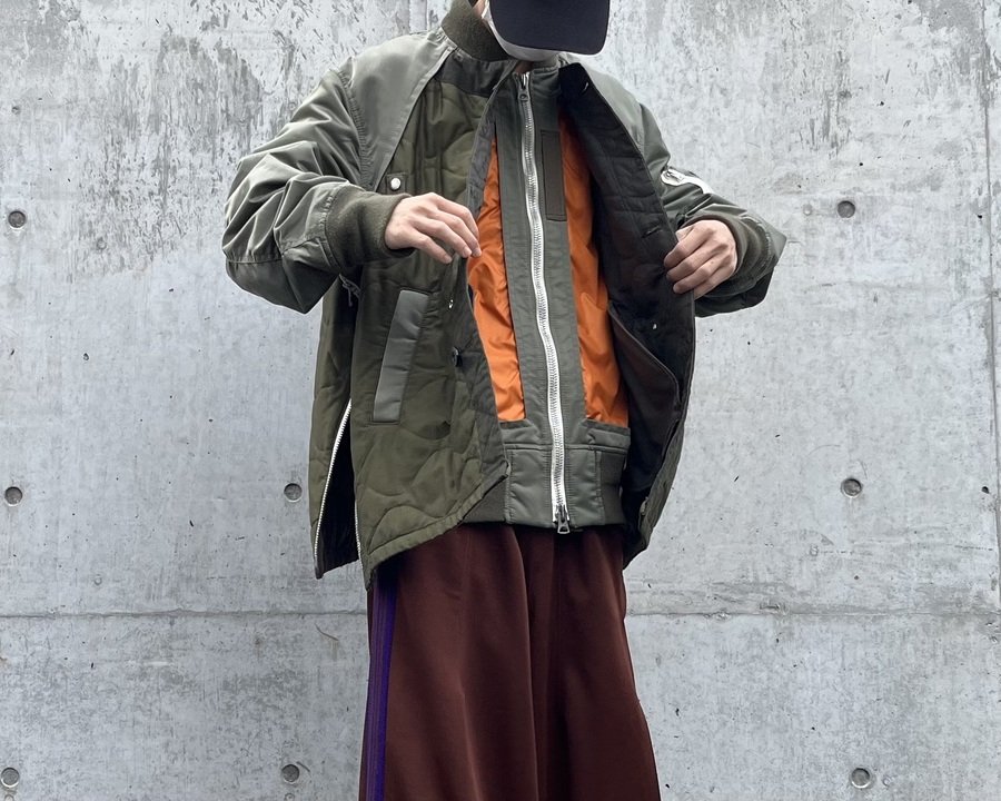 sacai 20aw Nyron Twill Coat smcint.com