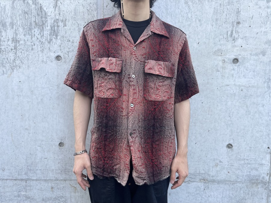 NEEDLES ジャカードシャツ KP100 クラシック Sサイズ 