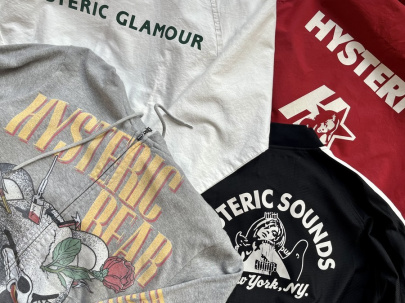 「ドメスティックブランドのHYSTERIC GLAMOUR 」