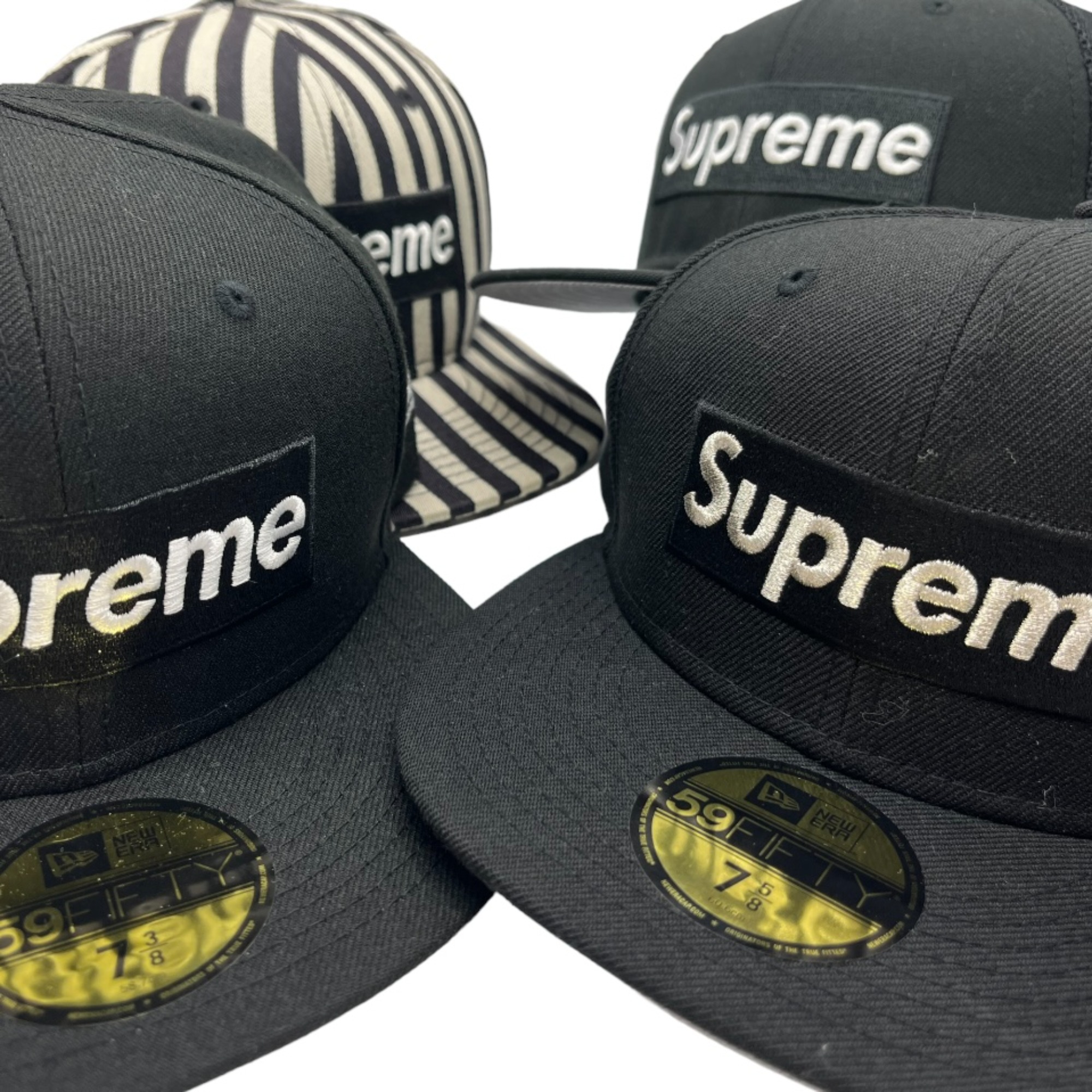 【美品】 supreme 59FIFTY 58.7 シュプリーム ニューエラ