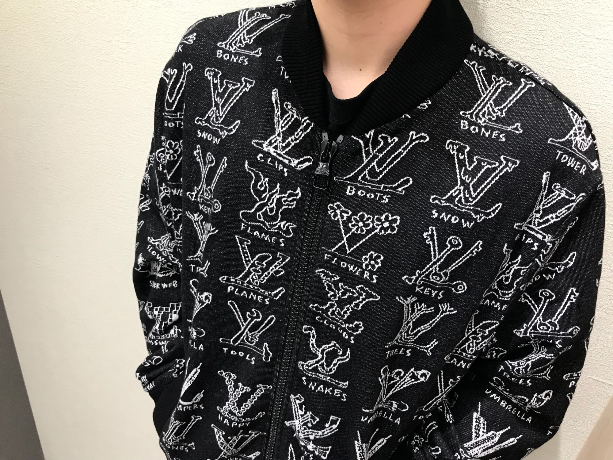 LOUIS VUITTON/ルイ・ヴィトン】よりジャガードジップブルゾン買取入荷