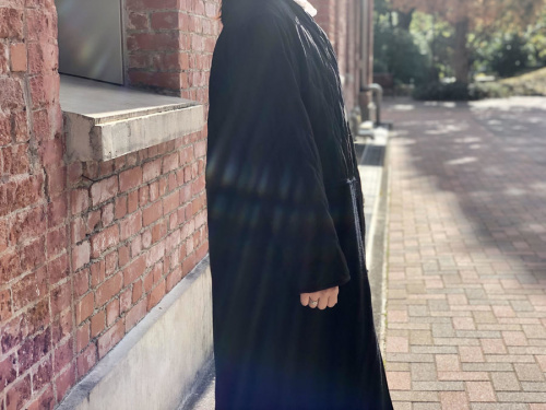 アナイのキルティング＋ビーバークルーコート