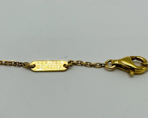 ヴァンクリーフ＆アープルのヴィンテージアルハンブラ ネックレス