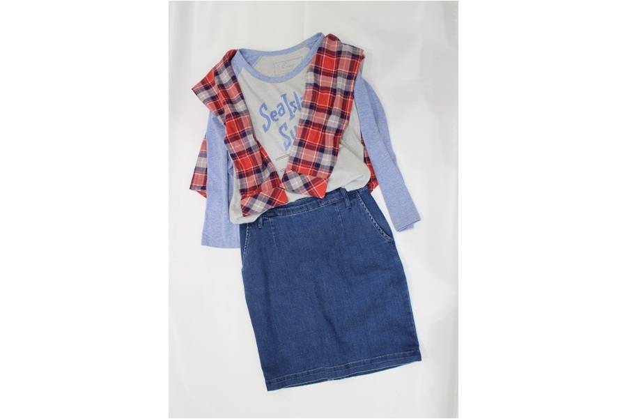 靴下3点 ではなく服3着で1 000円 1 000円以下で激安 コーディネートの完成 埼玉の古着アウトレット ユーズレット入間春日町 17 04 08発行
