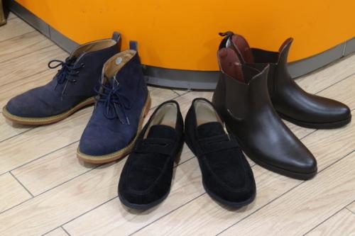 秋冬新商品の靴