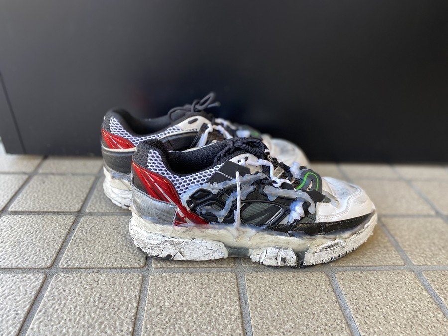 Maison margiela10/メゾン マルジェラ10】よりFusion leather trainers
