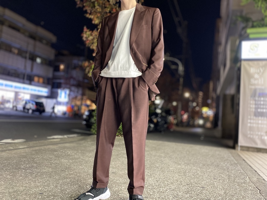 19SS Wacko Maria セットアップ ブラウン ゼニア ワコマリア