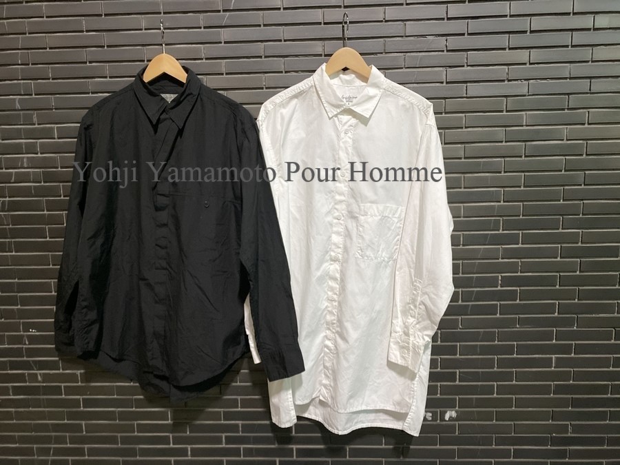 最新の激安 ヨウジヤマモト Yohji Yamamoto POUR HOMME シャツ