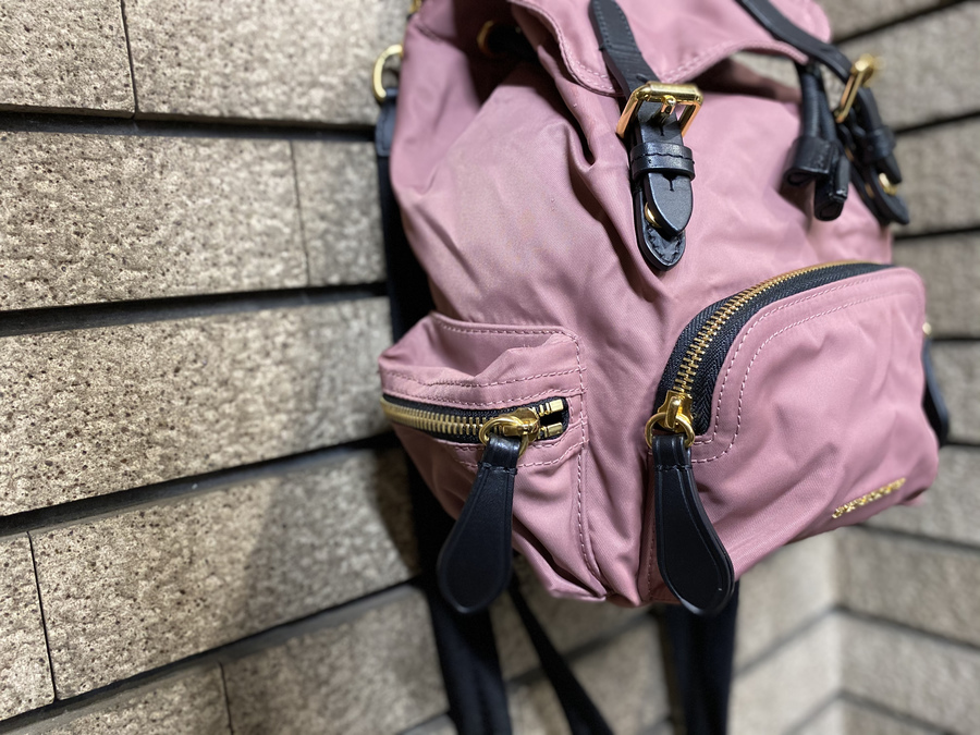 BURBERRY/バーバリー】よりSmall Crossbody Pink Ruckが入荷致し