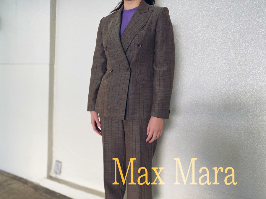 買取強化ブランド【Max Mara/マックスマーラ】よりピークトラベル 