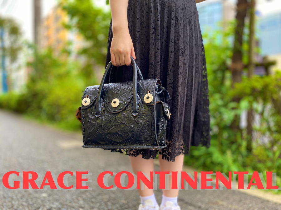 ■ GRACE CONTINENTAL グレースコンチネンタル カービングバッグ