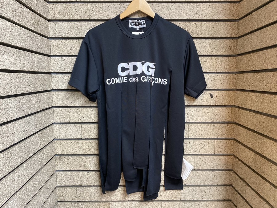 【新品未使用】CDG COMME des GARÇONS 短冊Tシャツ CDG COMME des GARCONS/シーディーシーコムデギャルソン】より短冊