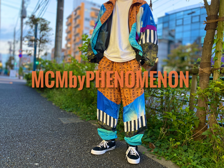 MCM phenomenonセットアップ L ナイロンジャケット トラックパンツ