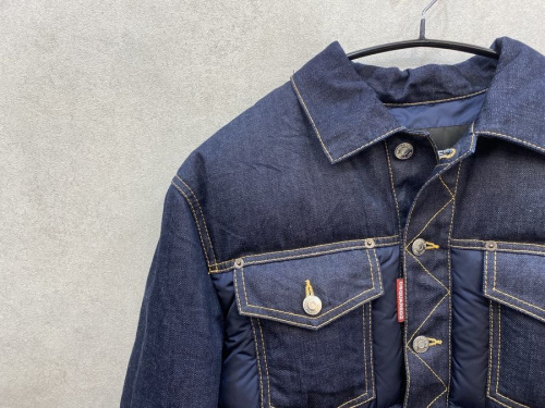 DSQUARED2/ディースクエアード】よりデニム切替ダウンジャケットが入荷