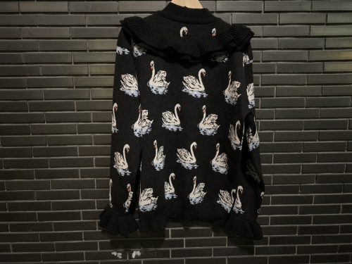 ステラマッカートニー　白鳥柄フリルニット ステラマッカートニー 白鳥柄フリルニット 楽天市場】STELLAMcCARTNEY