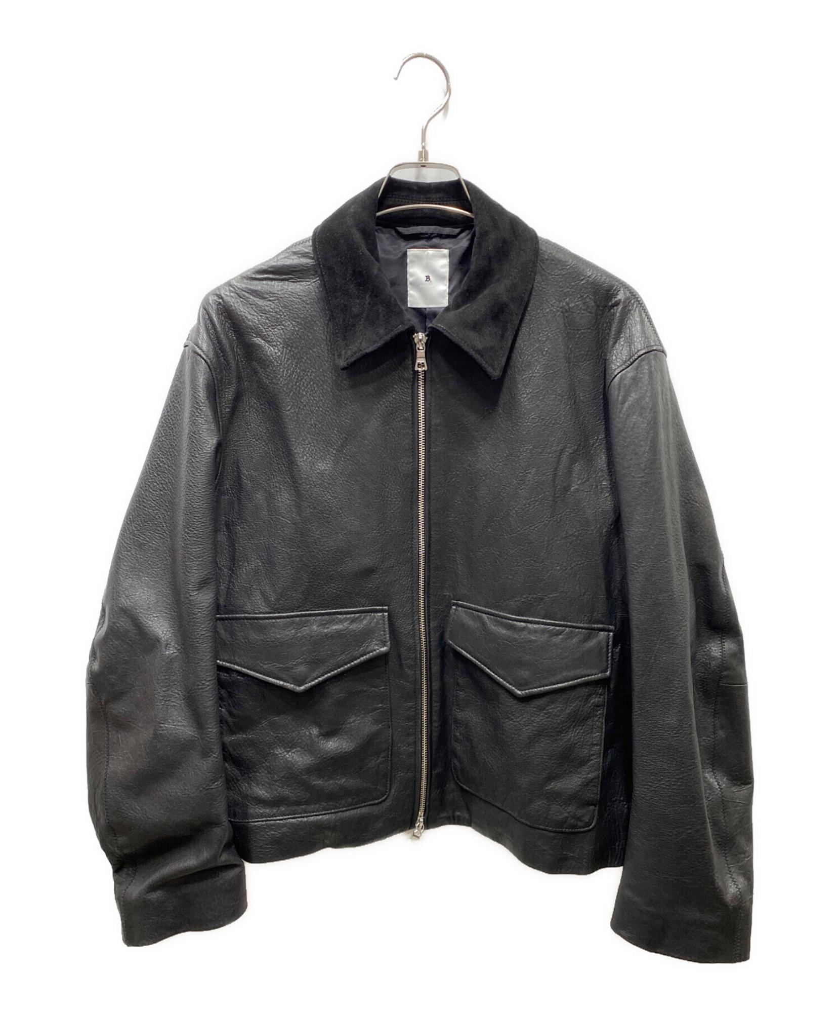 LA BOUCLE / ラ ブークル】LAMB LEATHER FLIGHT ジャケット｜洗練され 