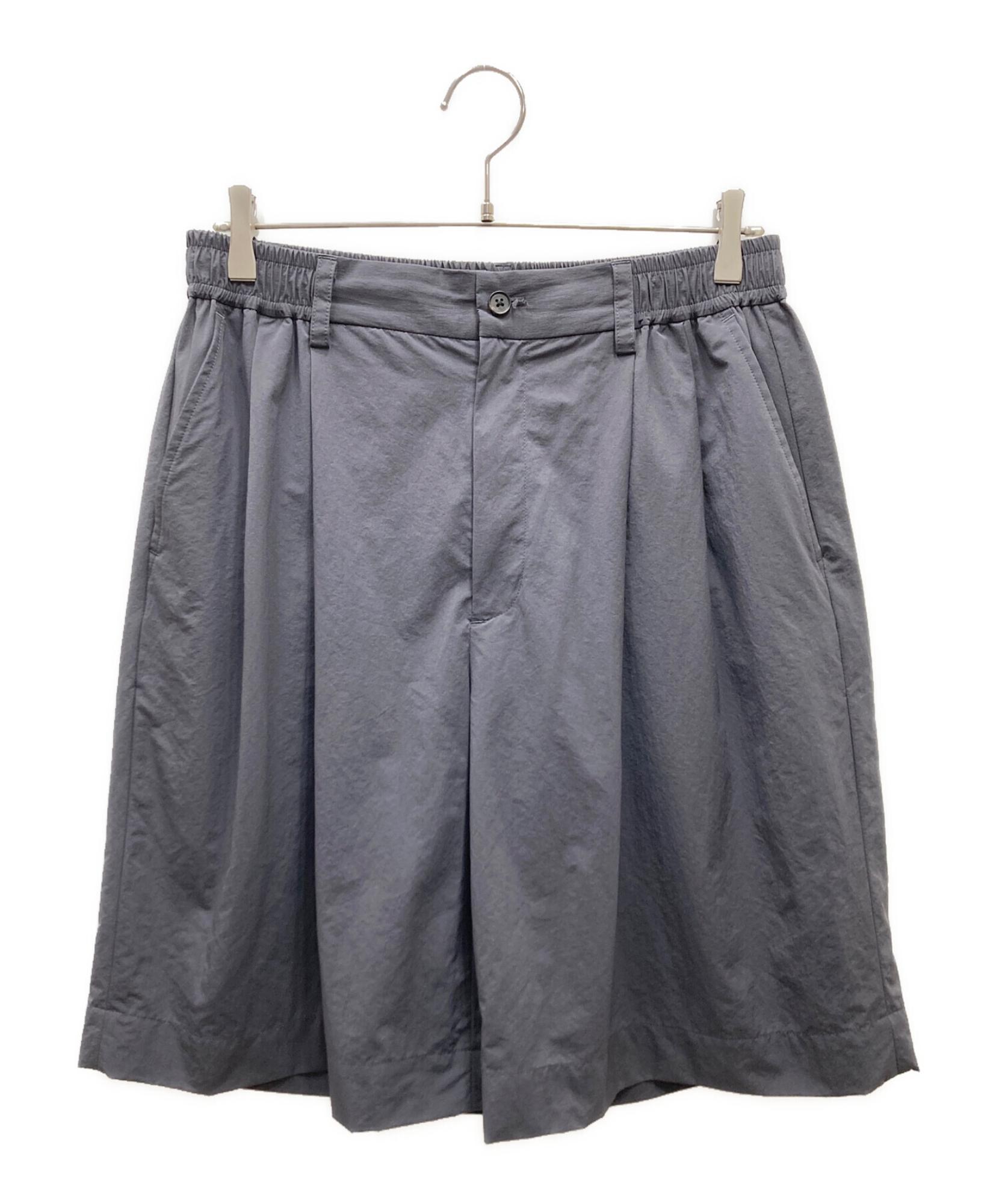 stein / シュタイン】 WINDPROOF NYLON WIDE EASY SHORT TROUSERS|都会