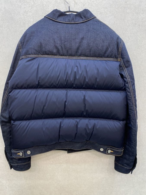 ディースクエアードのデニム切り替えダウンジャケット