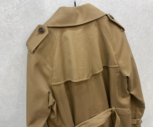 ultimate pima twill long trench coatのレディース